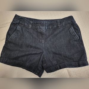 Loft denim shorts size 2